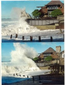 Evans' house in Storm